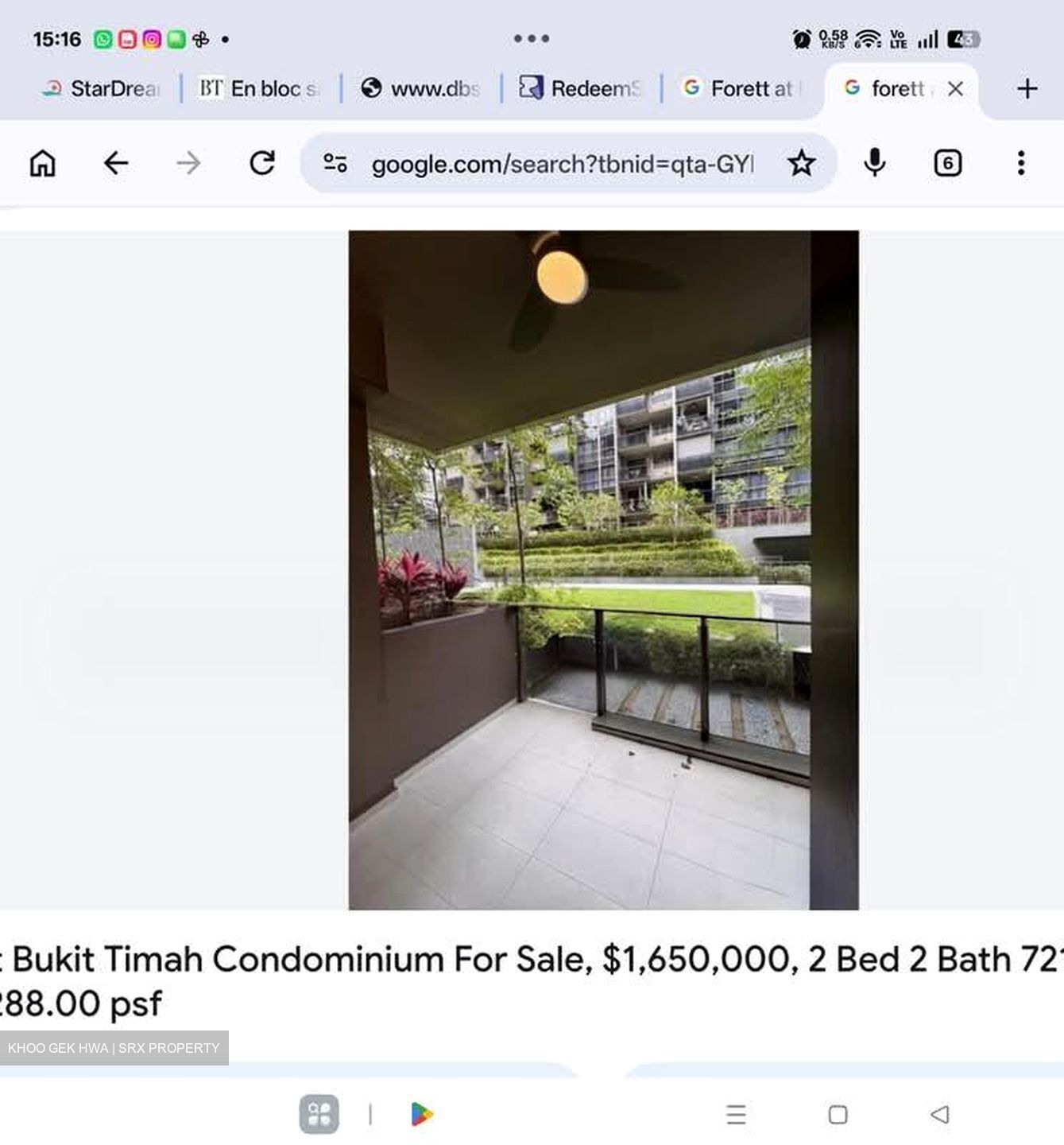 FORETT AT BUKIT TIMAH (D21), Apartment #593009651